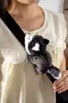 This is a very precious, fragrant, soft, and attractive husky magnetic fridge magnet, plush toy, and a table companion doll. It's cute and fun, making it an ideal choice for gifting. It's a magnetic plush toy with a switch for decoration and a cute wall-mounted design for home use Specification image
